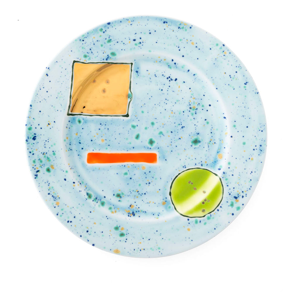 Sorbet Gold Dinner Rim Plate