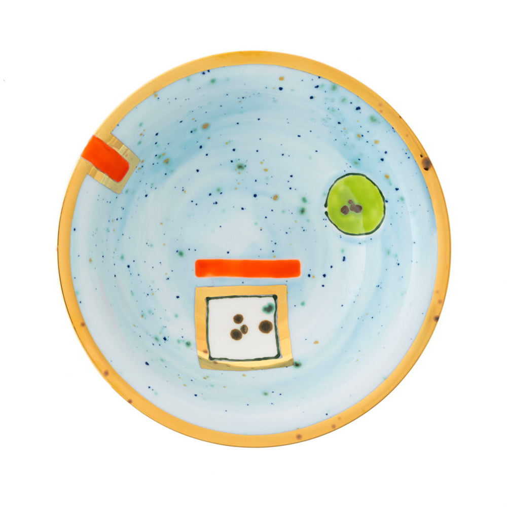 Sorbet Gold Soup Coupe Plate