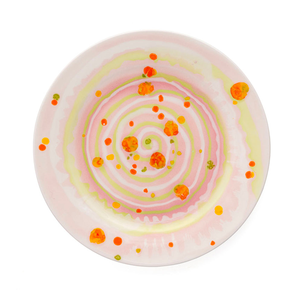 Spring Dessert Rim Plate