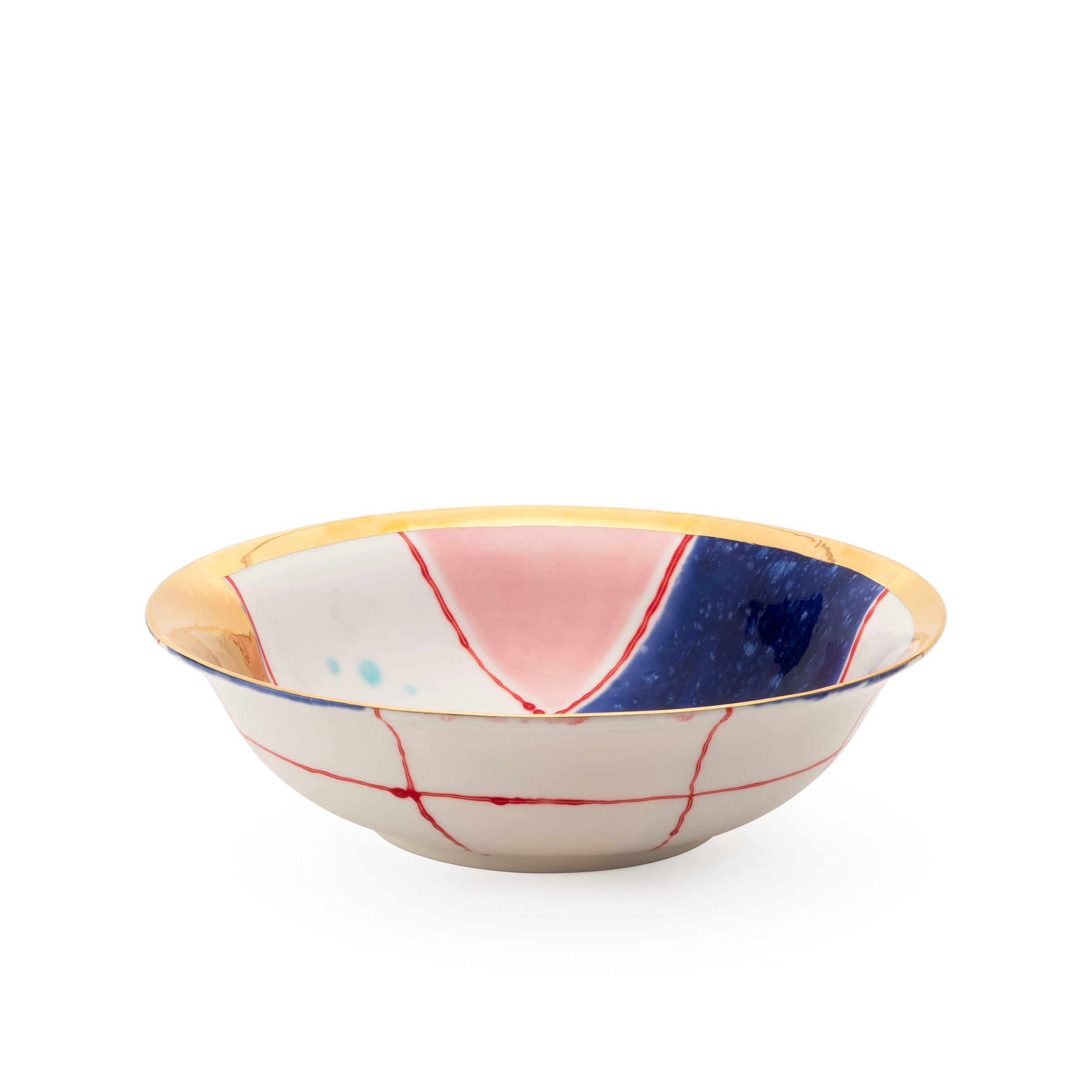 Tartan Gold Salad Bowl