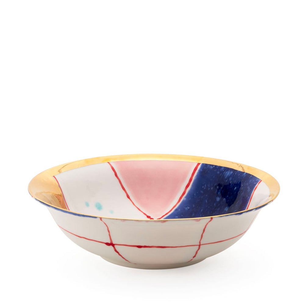 Tartan Gold Salad Bowl