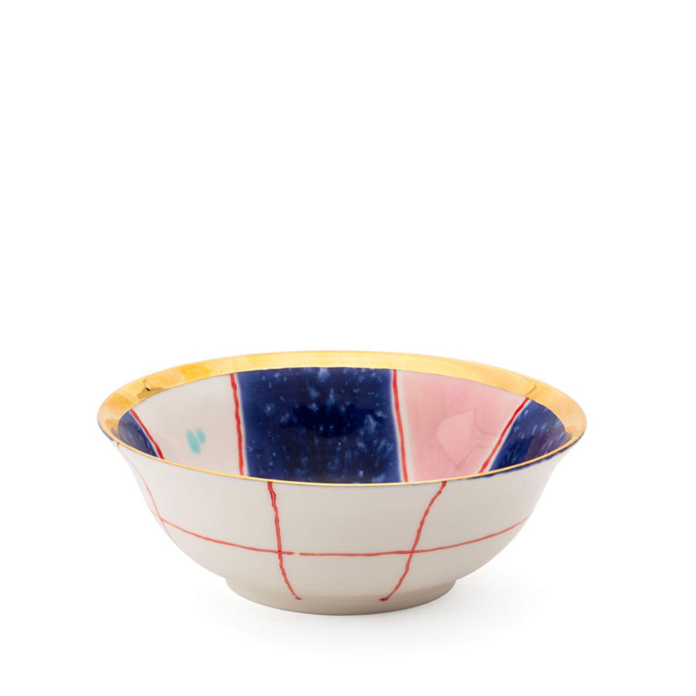 Tartan Gold Salad Bowl