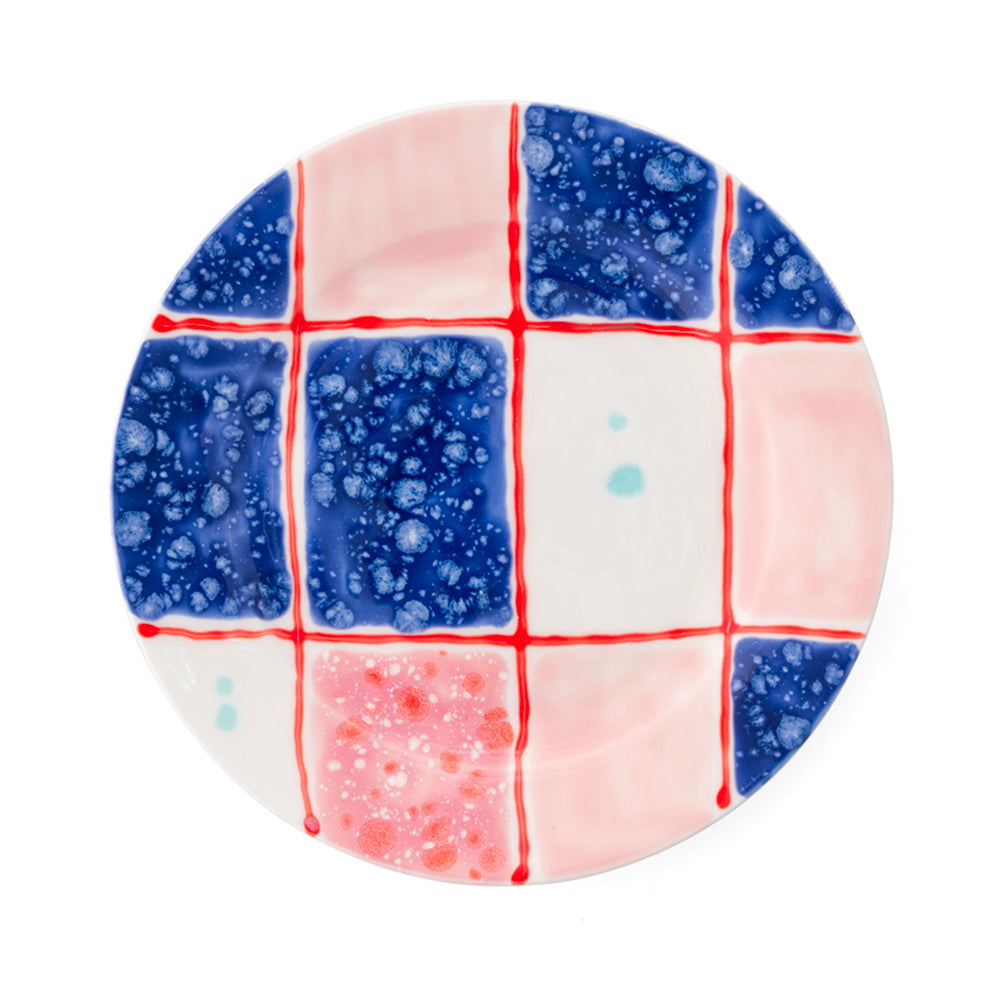 Piatto da dessert Tartan
