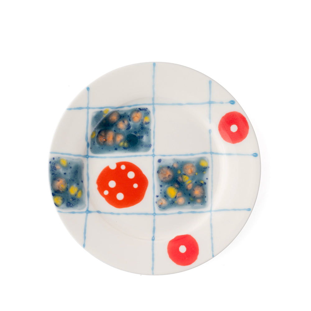 The Net Blue Bread Rim Plate