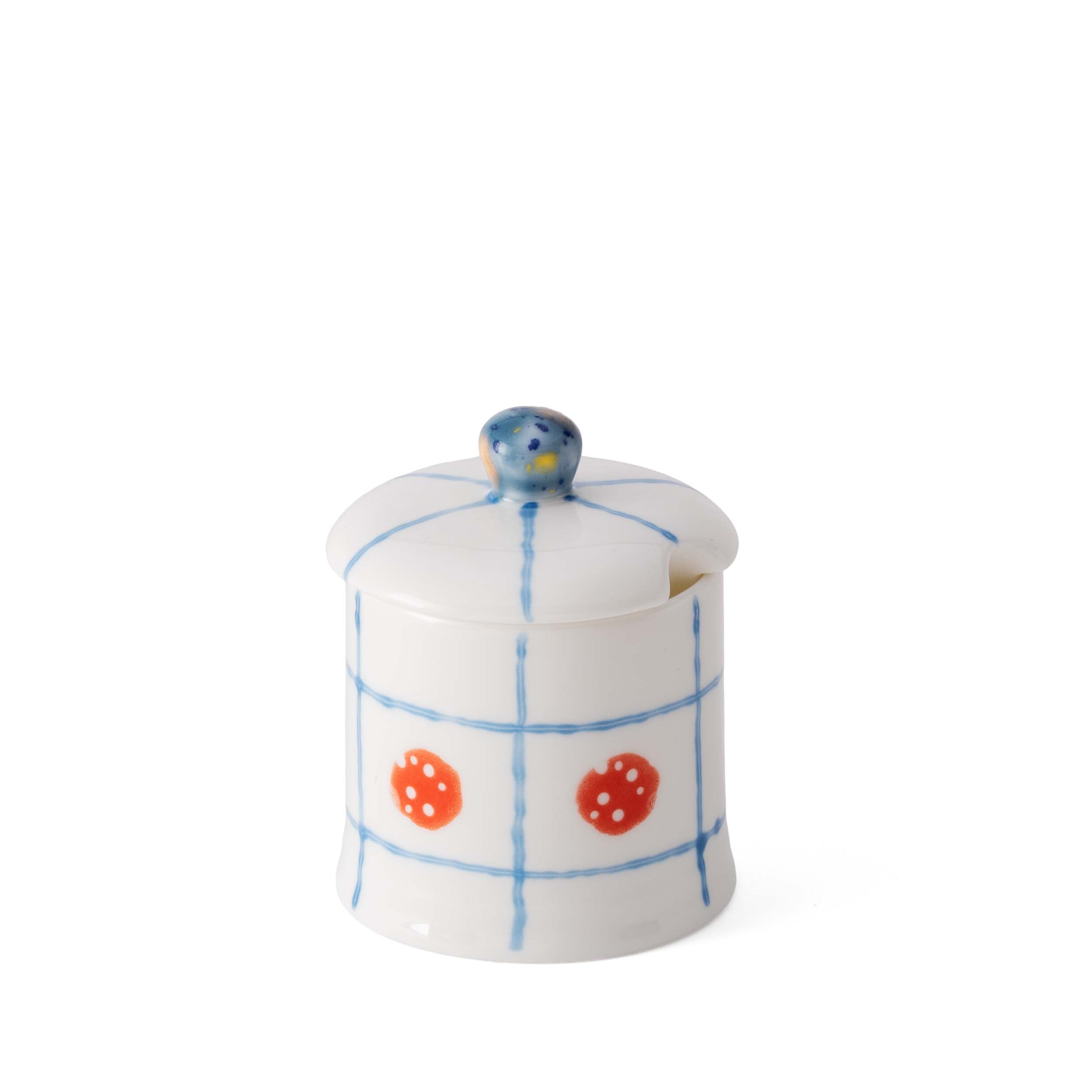 The Net Blue Pot With Lid