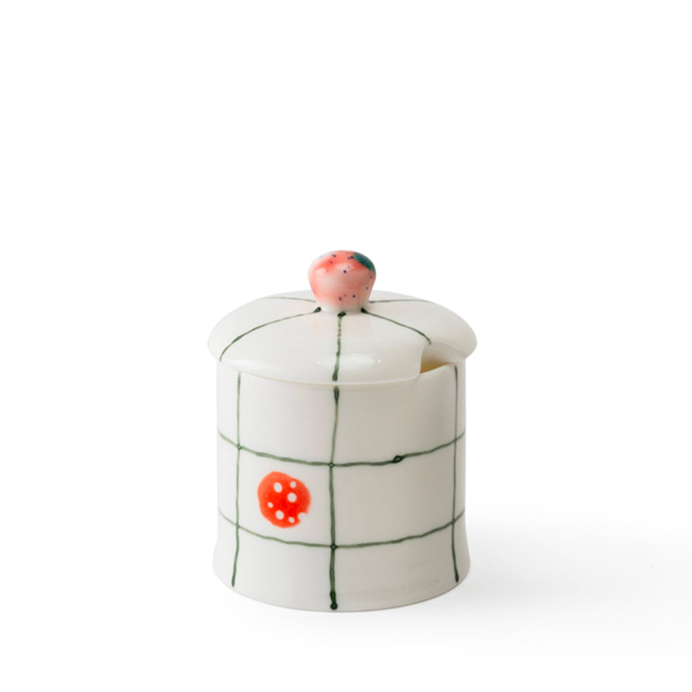 The Net Green Sugar Lid