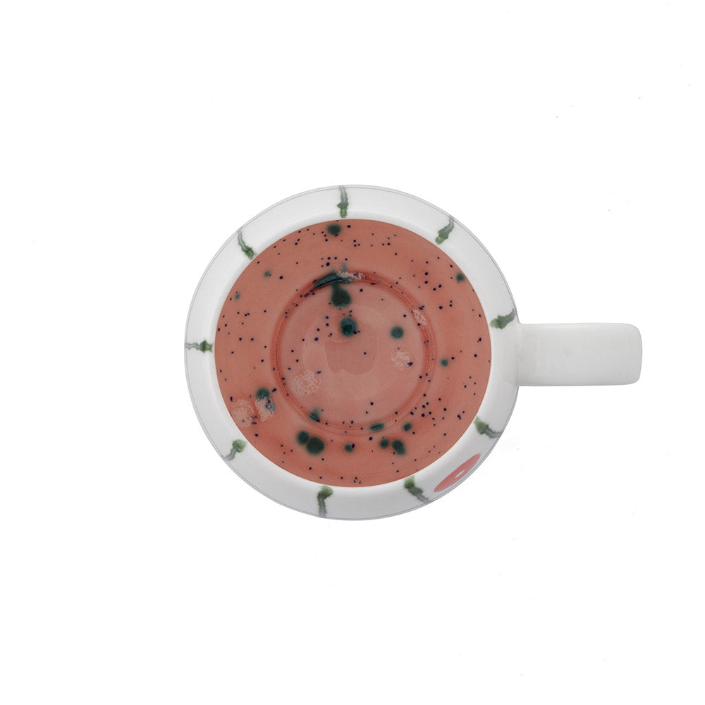 Green Net Chubby Mug