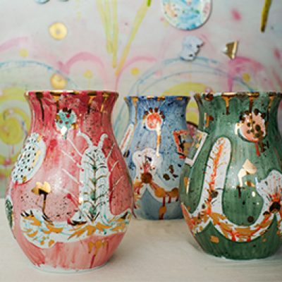 Livia's Garden Vases by Coralla Maiuri